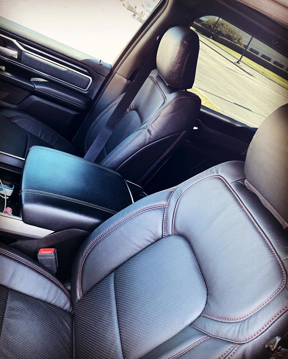 Trinity Leather customer automotive leather interior photograph