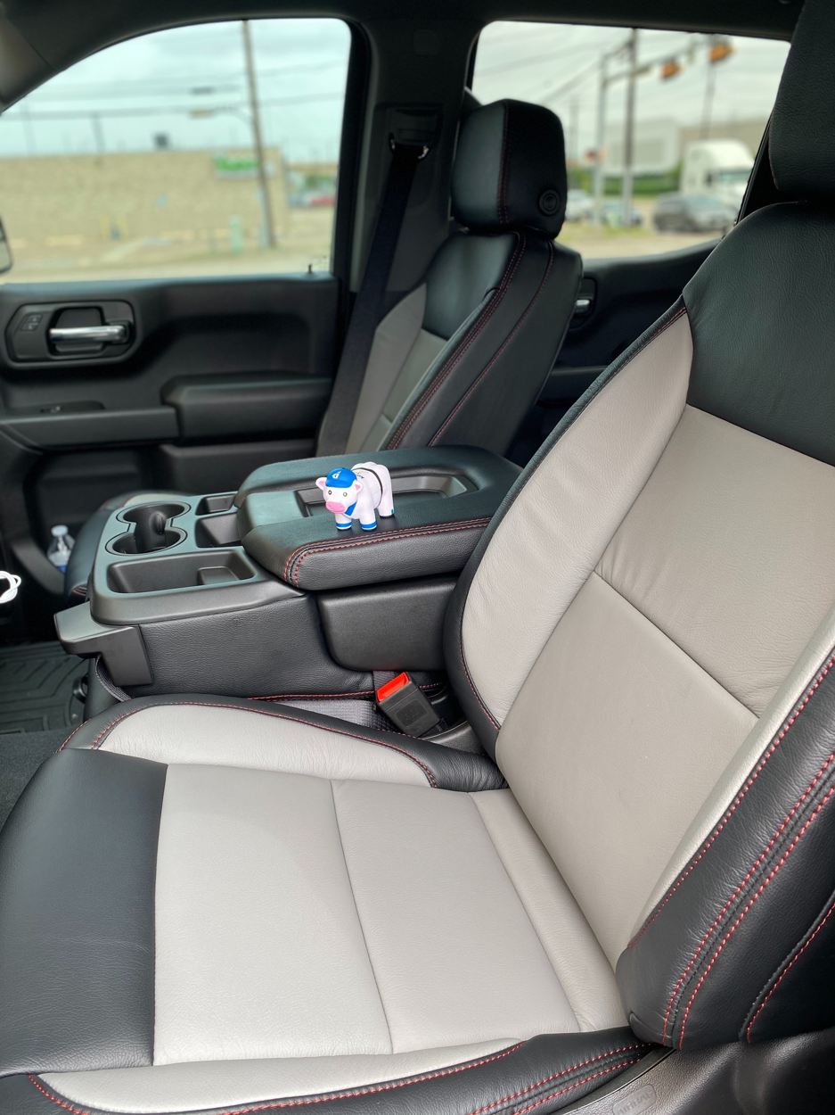 Trinity Leather customer automotive leather interior photograph